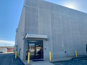 Outside of DataBank's IND1 data center.