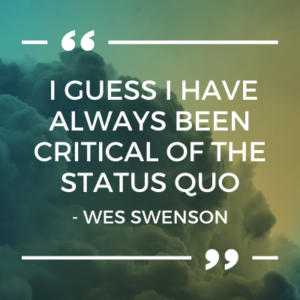 Wes Swenson Author Spotlight Quote