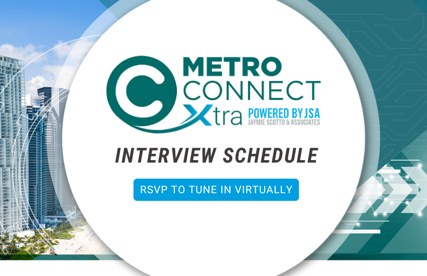 Metro Connect USA 2023: The Complete JSA TV Live Interview Schedule