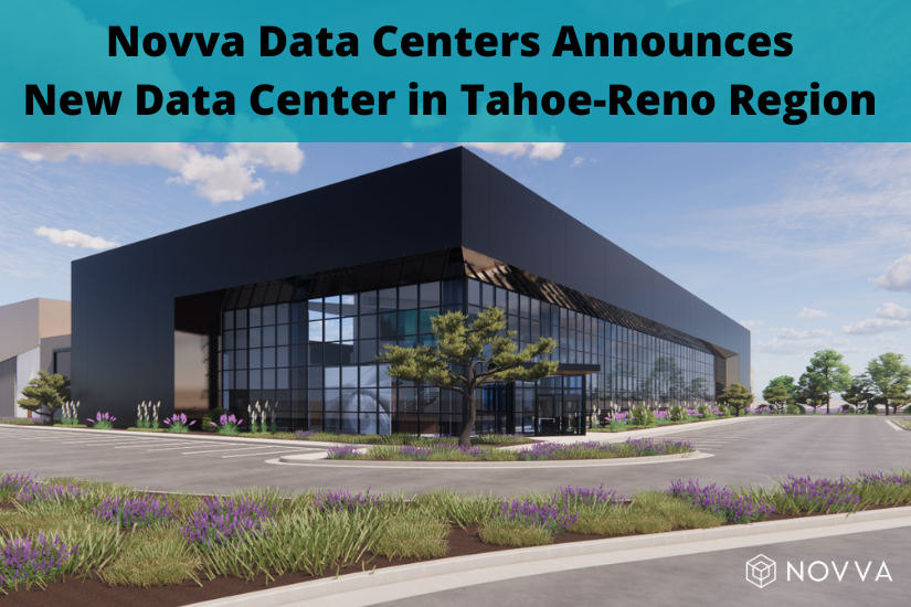 Exterior image of Novva's Tahoe-Reno data center