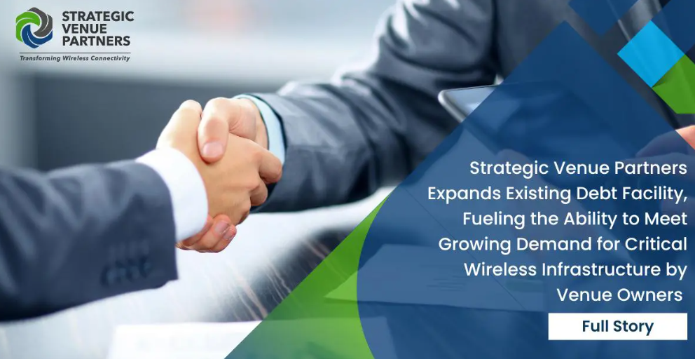 Strategic Venue Partners Debt Release PR Feature Image