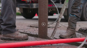 The Cityside Fiber team microtrenching, which is a less invasive and more economical way to upgrade infrastructure.