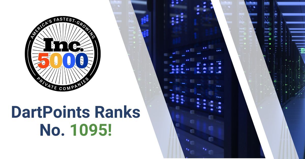 DartPoints® Secures Position on Inc. 5000 List: A Triumph of Innovation and Customer Excellence