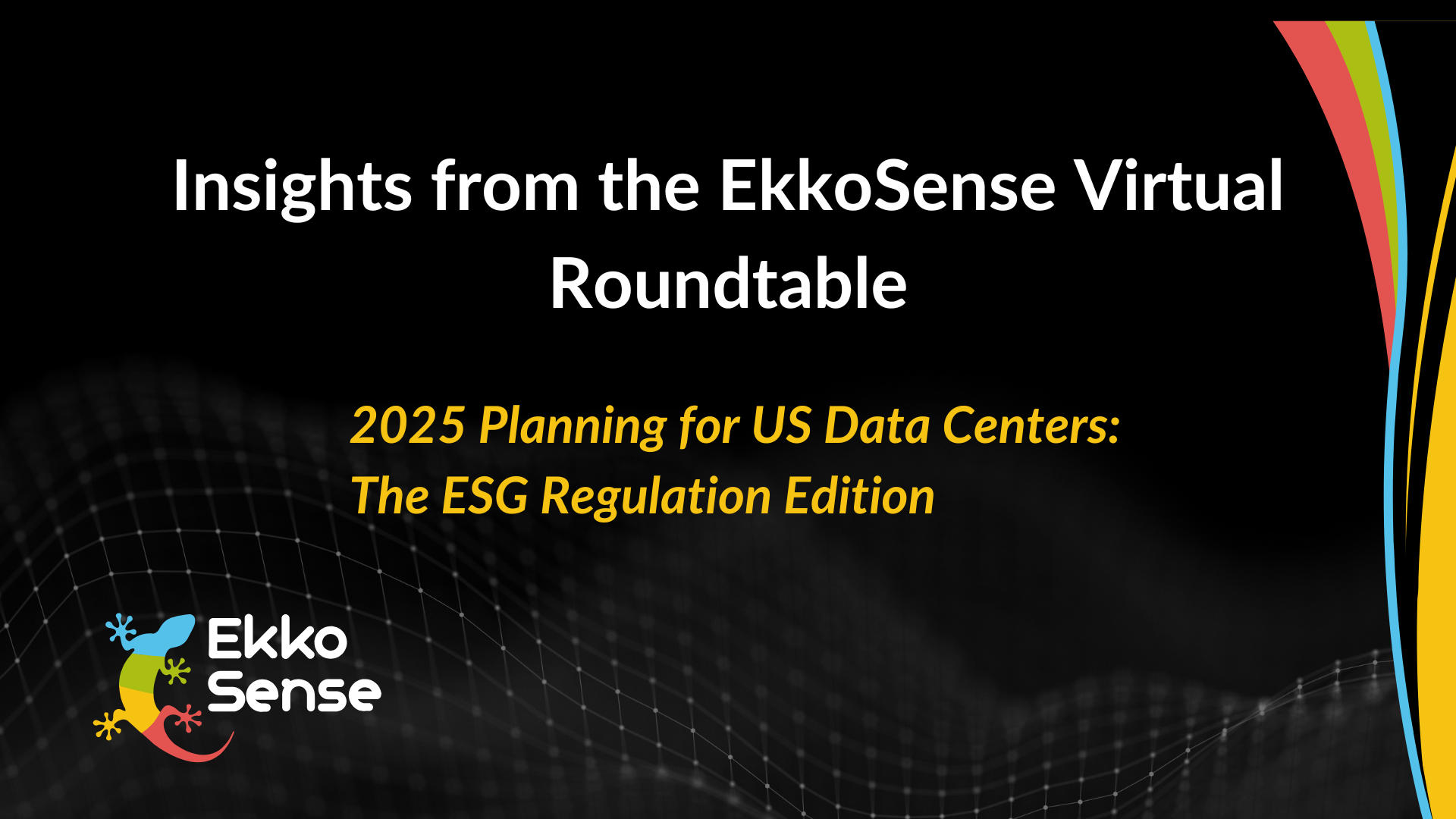 EkkoSense ESG Virtual Roundtable