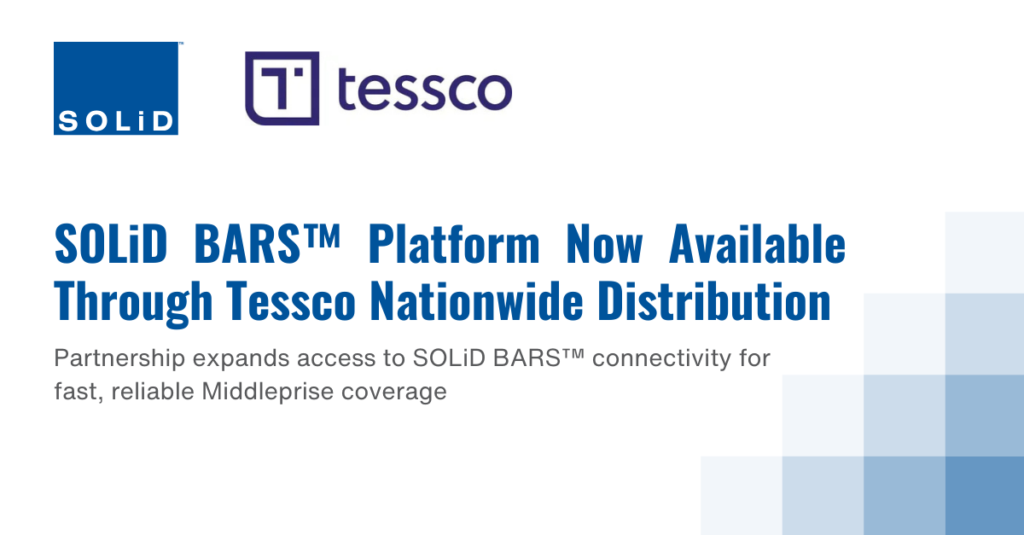 SOLiD BARS and Tessco