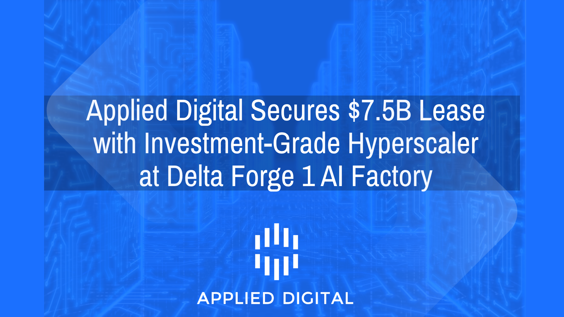 Delta Forge 1 AI Factory
