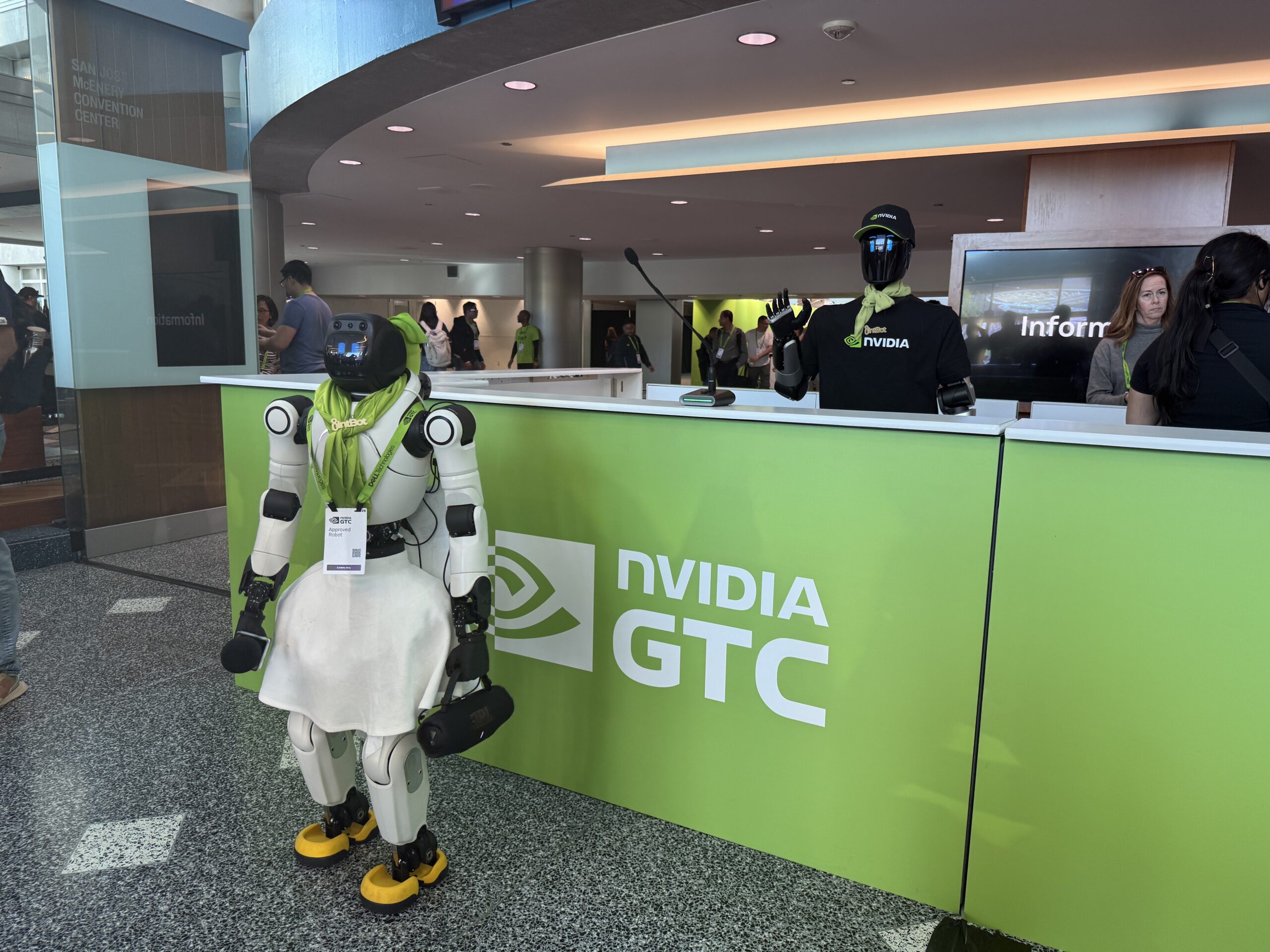 NVIDIA GTC 2026 Front Desk Robot