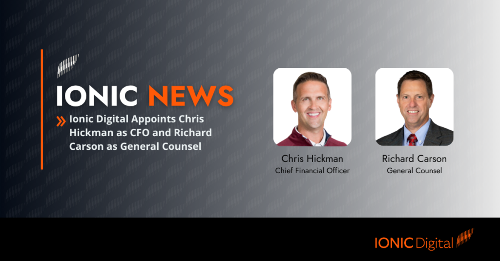 Ionic Digital Bolsters Power-Ready AI Data Center Pipeline with Two New Executive Appointments