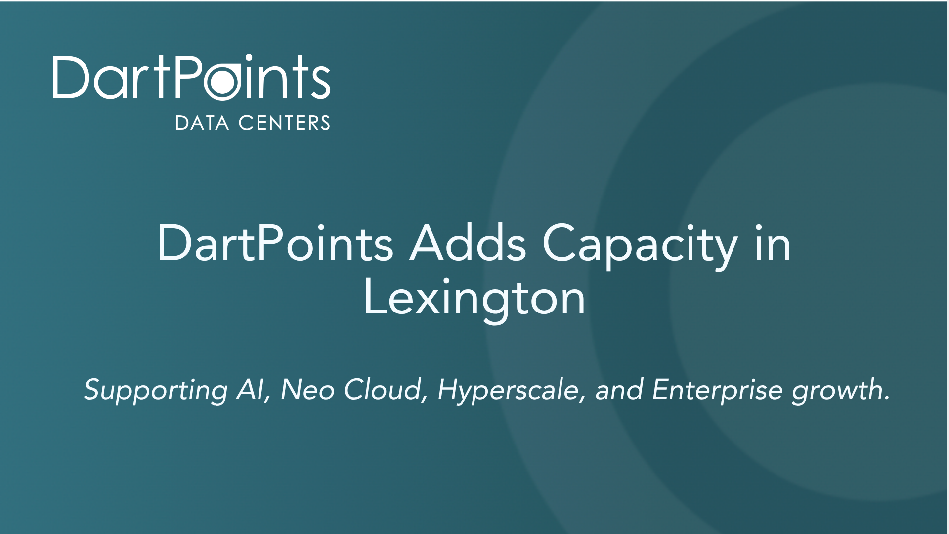 DartPoints Acquires Lexington, Kentucky Data Center Campus