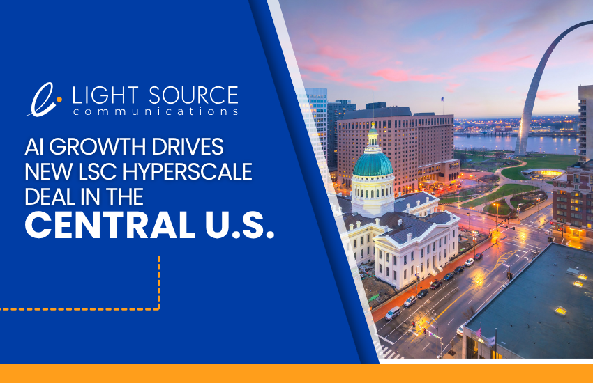 Second Hyperscale Tenant Signs On To LSC’s Tulsa-St. Louis Long-Haul Dark Fiber Route